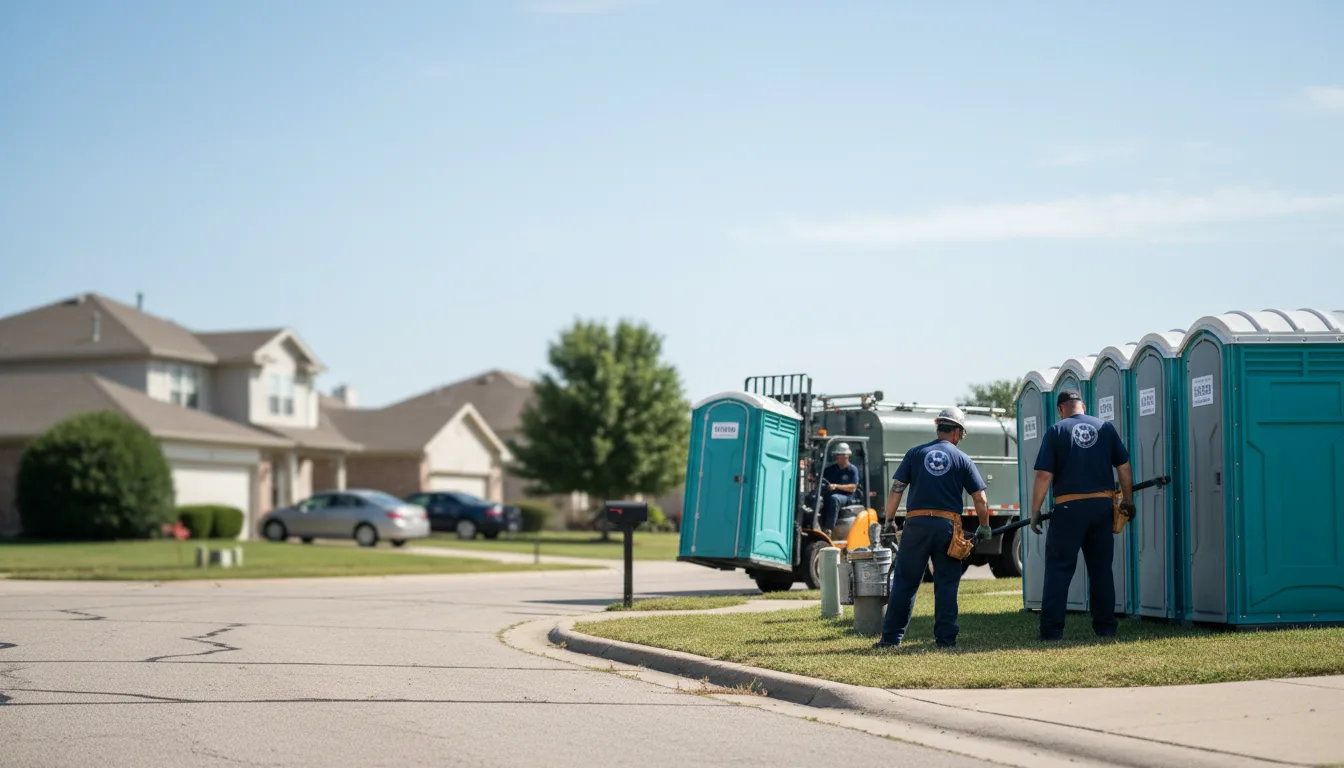 Porta Potty Rental in Oktaha, OK near me